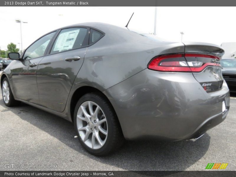 Tungsten Metallic / Black 2013 Dodge Dart SXT