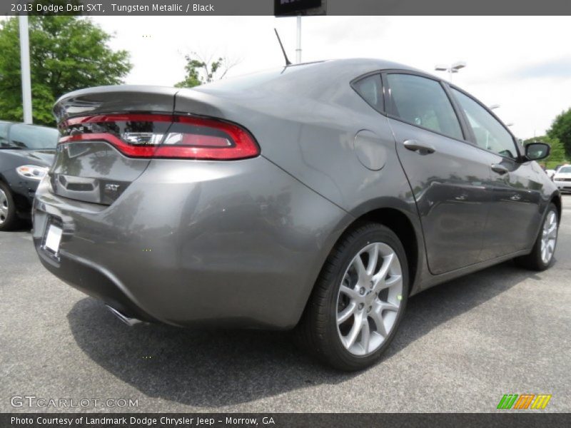 Tungsten Metallic / Black 2013 Dodge Dart SXT