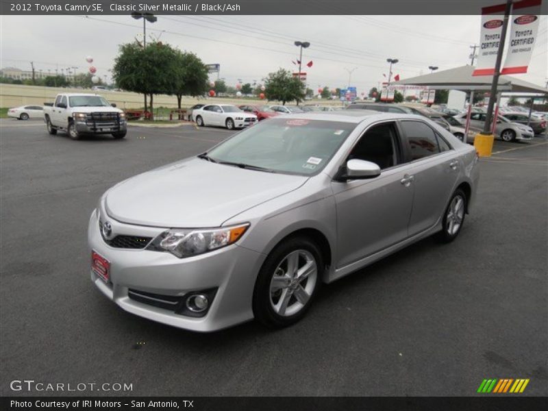 Classic Silver Metallic / Black/Ash 2012 Toyota Camry SE