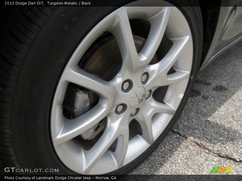 Tungsten Metallic / Black 2013 Dodge Dart SXT