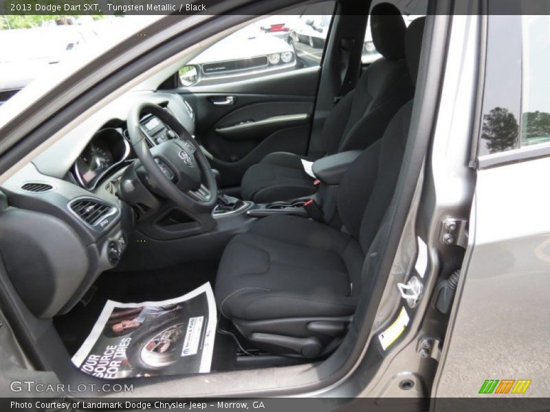 Tungsten Metallic / Black 2013 Dodge Dart SXT