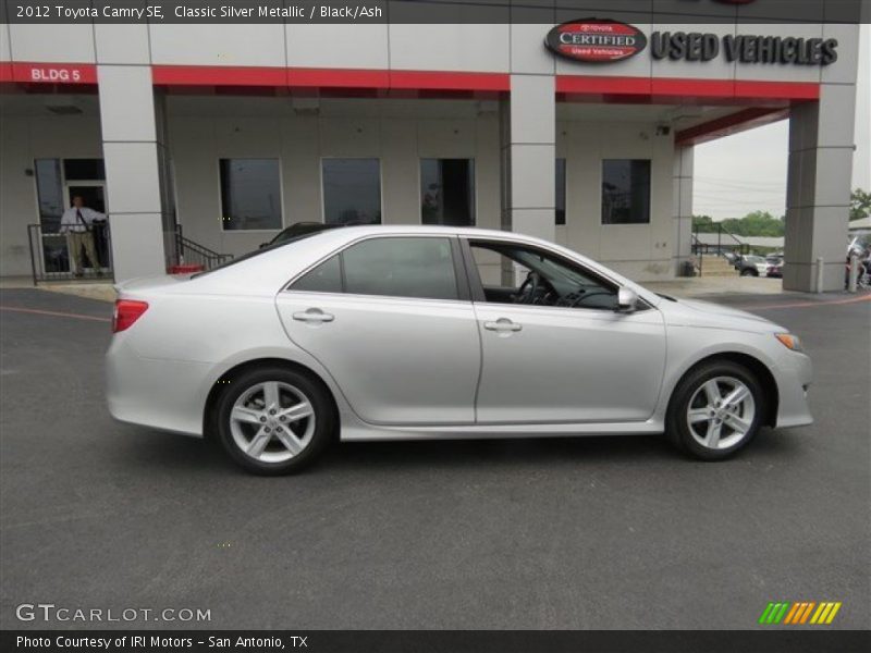 Classic Silver Metallic / Black/Ash 2012 Toyota Camry SE