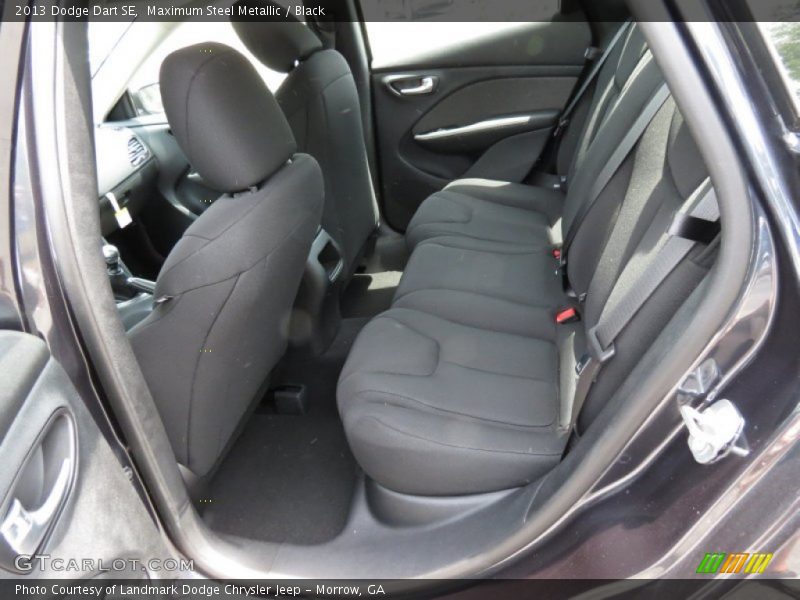 Maximum Steel Metallic / Black 2013 Dodge Dart SE