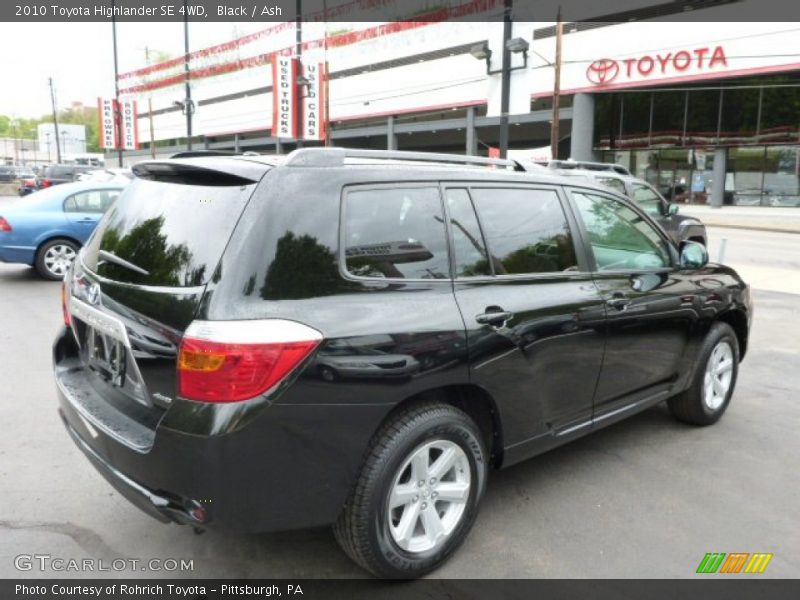 Black / Ash 2010 Toyota Highlander SE 4WD