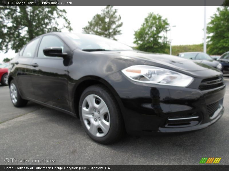 Pitch Black / Black 2013 Dodge Dart SE