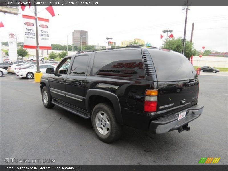 Black / Tan/Neutral 2005 Chevrolet Suburban 1500 LT