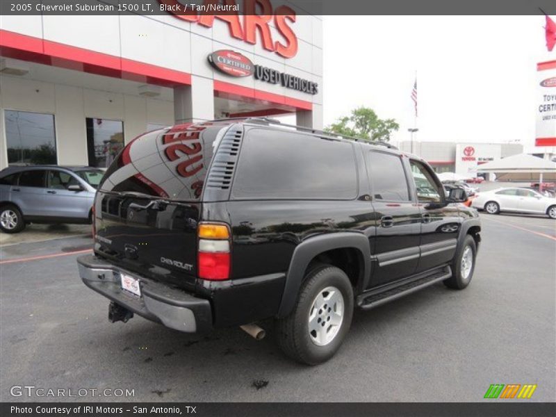 Black / Tan/Neutral 2005 Chevrolet Suburban 1500 LT