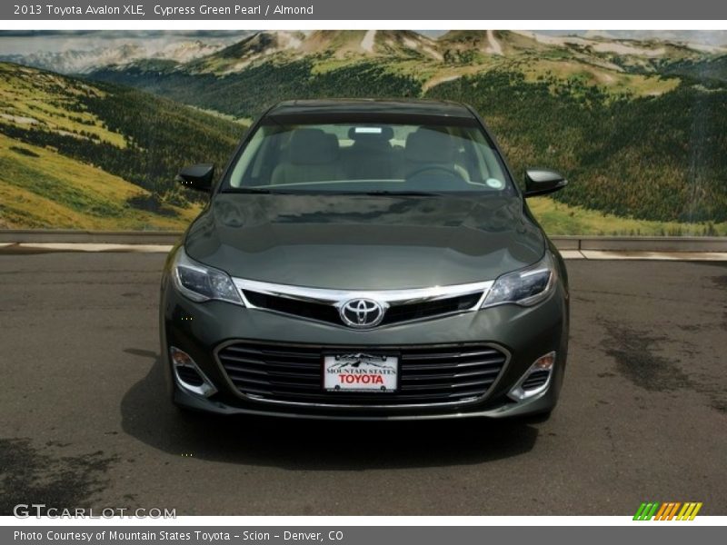 Cypress Green Pearl / Almond 2013 Toyota Avalon XLE