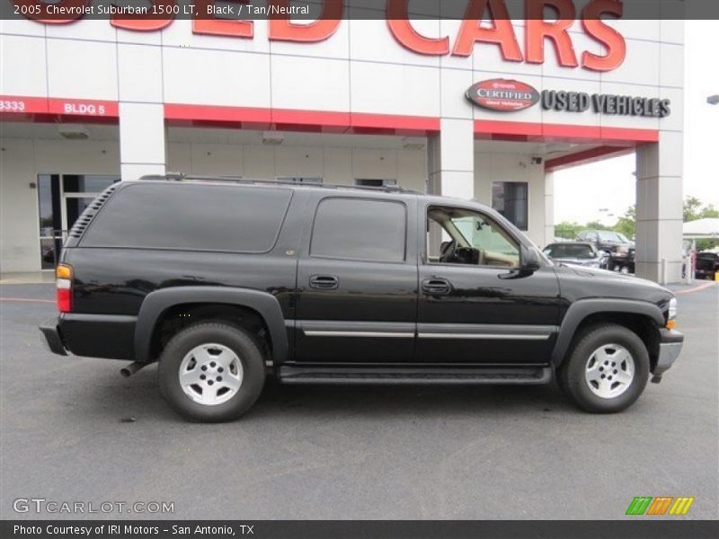 Black / Tan/Neutral 2005 Chevrolet Suburban 1500 LT