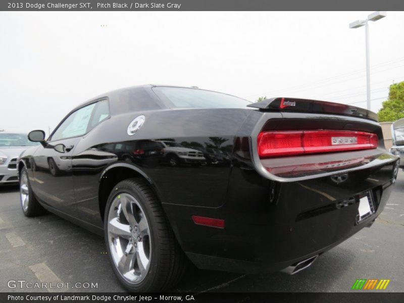 Pitch Black / Dark Slate Gray 2013 Dodge Challenger SXT