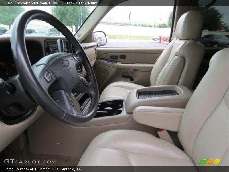 Black / Tan/Neutral 2005 Chevrolet Suburban 1500 LT