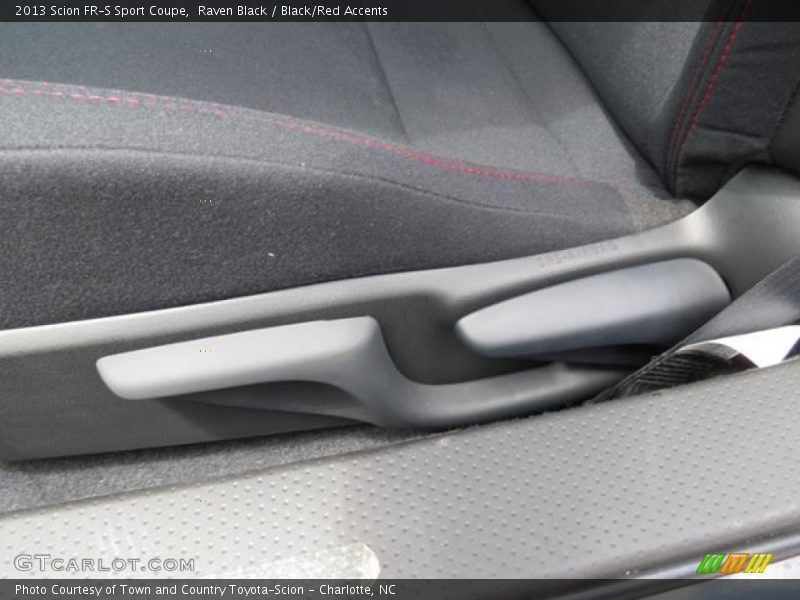 Raven Black / Black/Red Accents 2013 Scion FR-S Sport Coupe