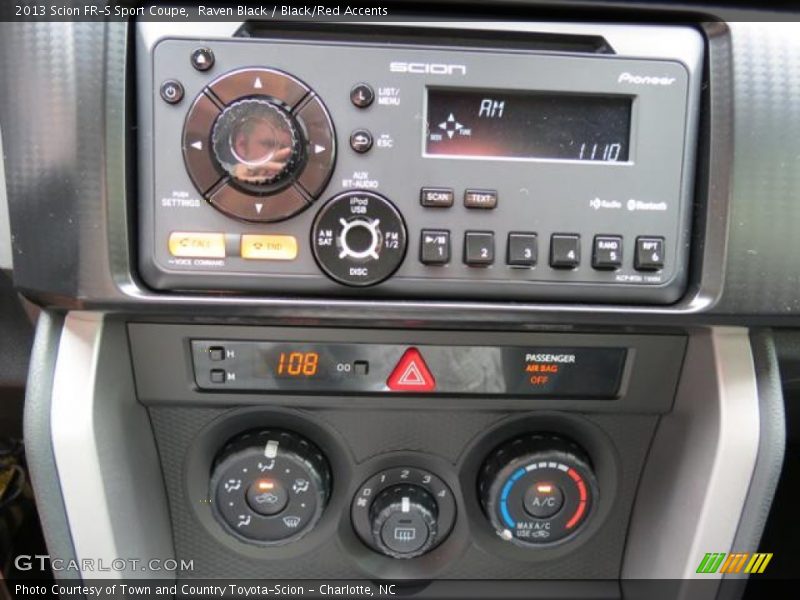 Controls of 2013 FR-S Sport Coupe