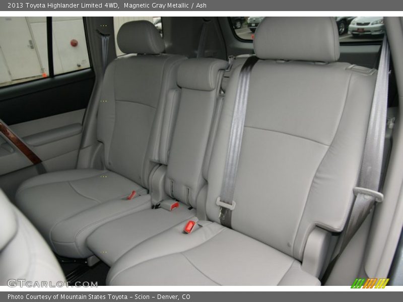 Magnetic Gray Metallic / Ash 2013 Toyota Highlander Limited 4WD