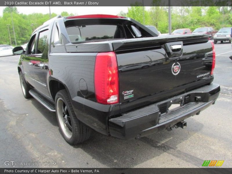 Black Raven / Ebony 2010 Cadillac Escalade EXT AWD