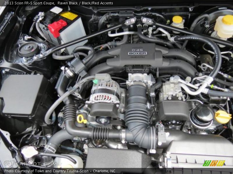  2013 FR-S Sport Coupe Engine - 2.0 Liter DOHC 16-Valve VVT D-4S Flat 4 Cylinder