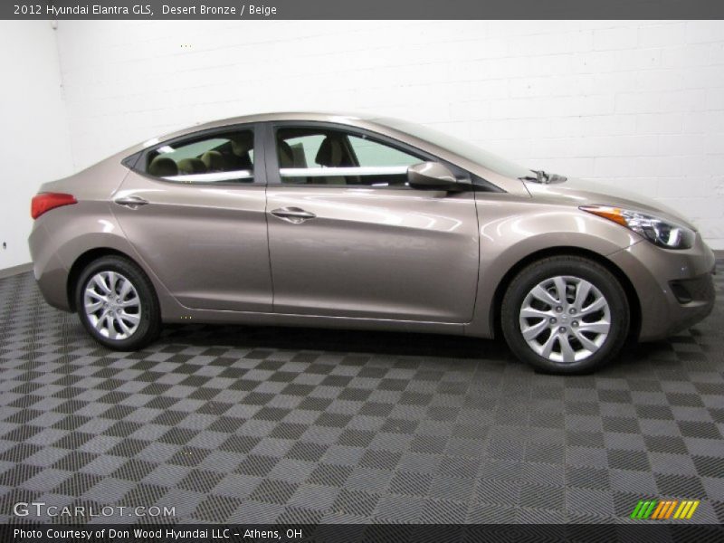 Desert Bronze / Beige 2012 Hyundai Elantra GLS