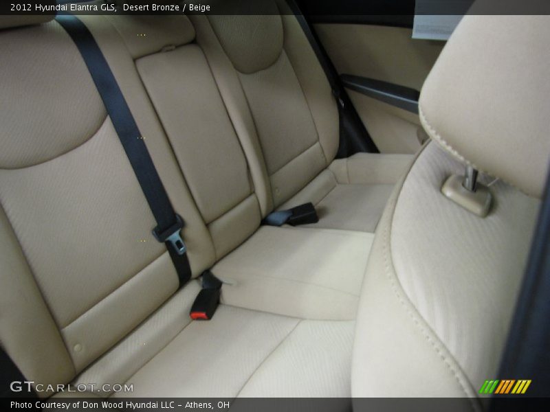 Desert Bronze / Beige 2012 Hyundai Elantra GLS