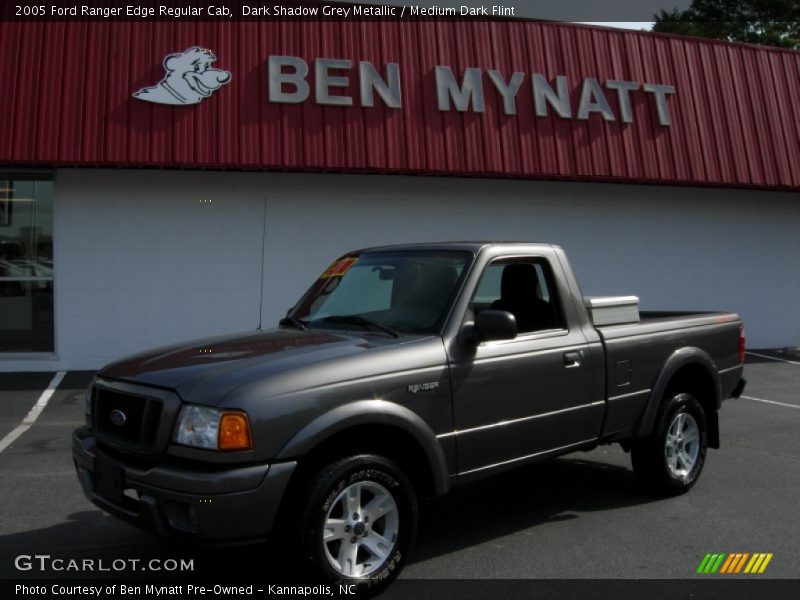 Dark Shadow Grey Metallic / Medium Dark Flint 2005 Ford Ranger Edge Regular Cab