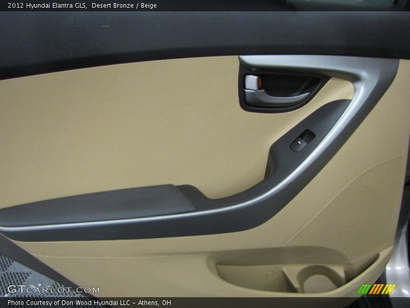 Desert Bronze / Beige 2012 Hyundai Elantra GLS