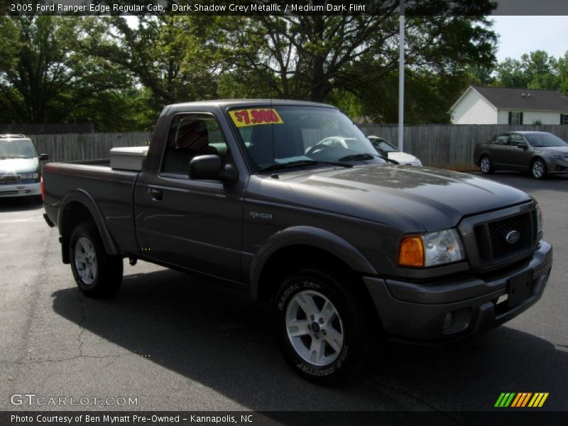 Dark Shadow Grey Metallic / Medium Dark Flint 2005 Ford Ranger Edge Regular Cab