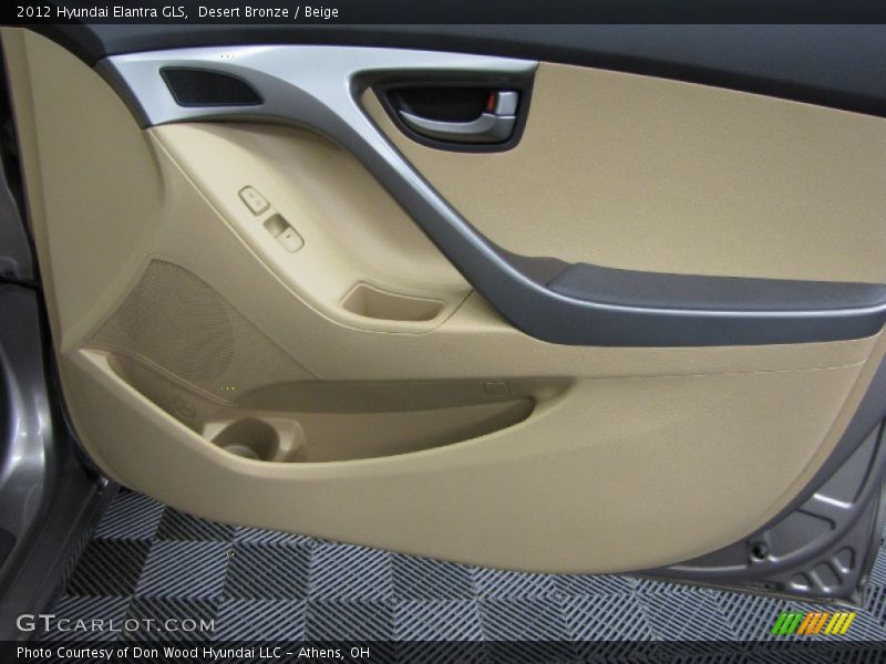 Desert Bronze / Beige 2012 Hyundai Elantra GLS