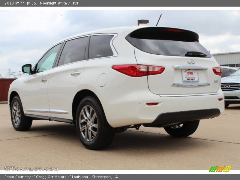 Moonlight White / Java 2013 Infiniti JX 35