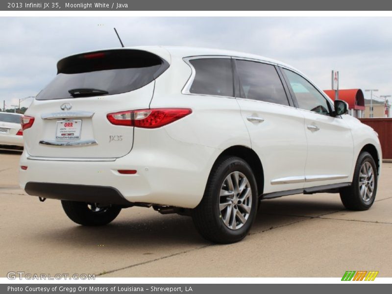 Moonlight White / Java 2013 Infiniti JX 35