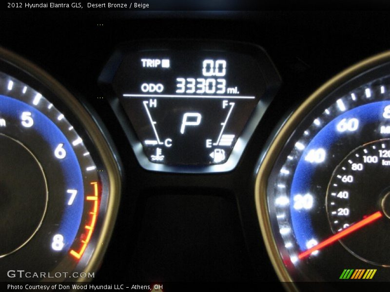Desert Bronze / Beige 2012 Hyundai Elantra GLS