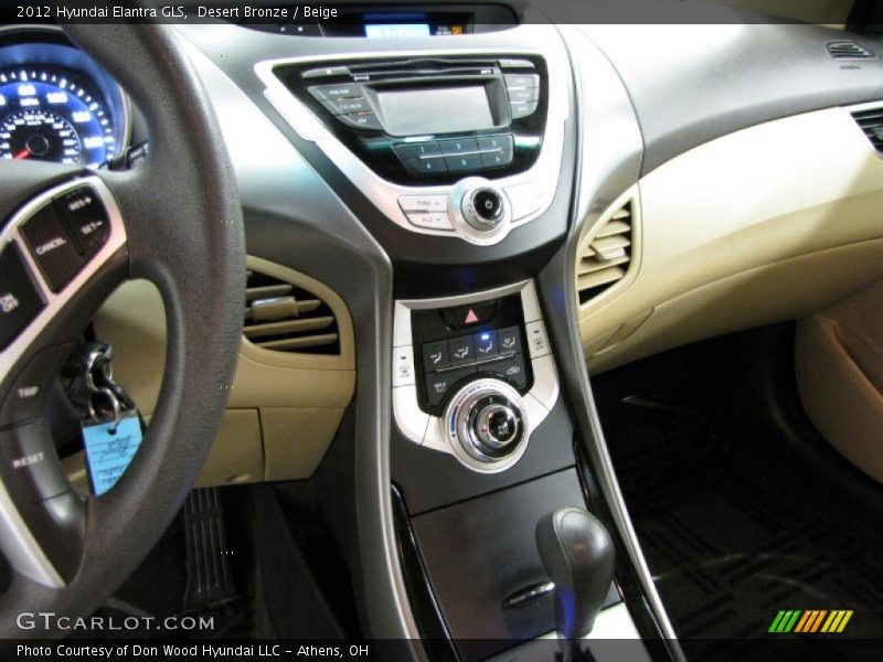 Desert Bronze / Beige 2012 Hyundai Elantra GLS
