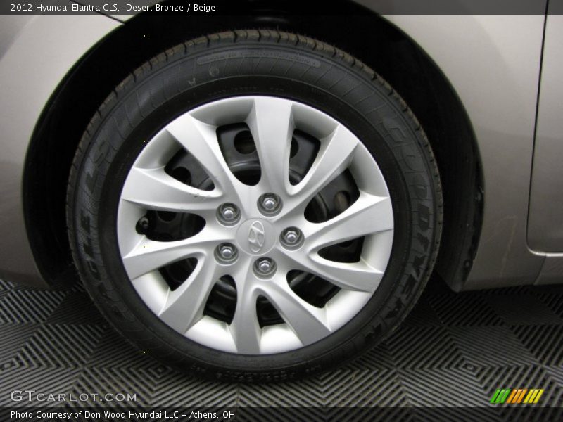 Desert Bronze / Beige 2012 Hyundai Elantra GLS