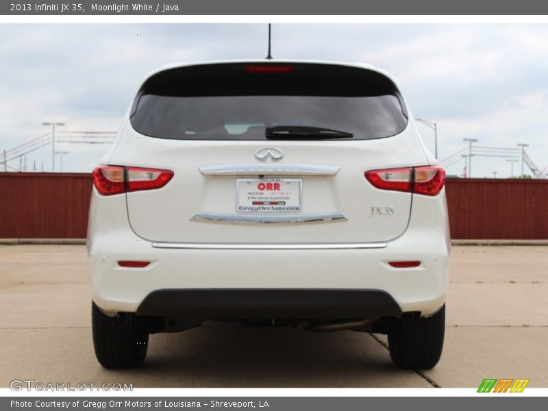 Moonlight White / Java 2013 Infiniti JX 35