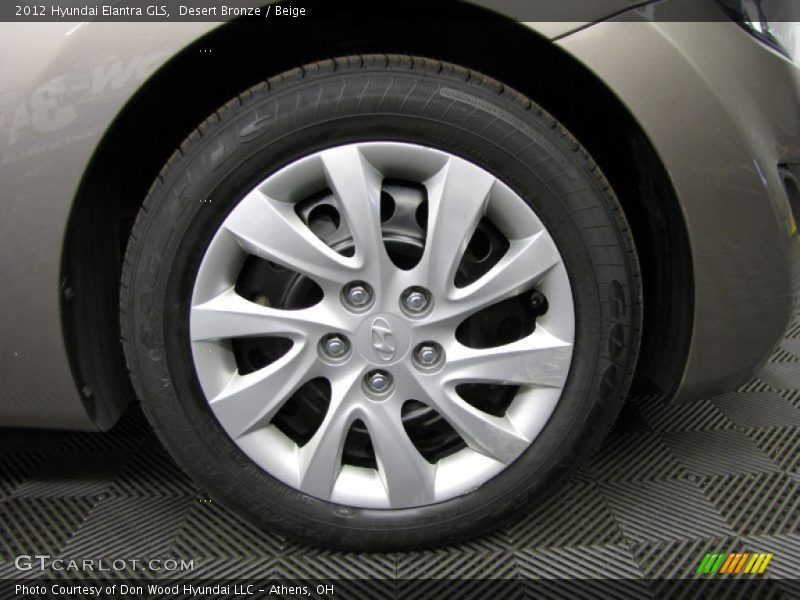 Desert Bronze / Beige 2012 Hyundai Elantra GLS