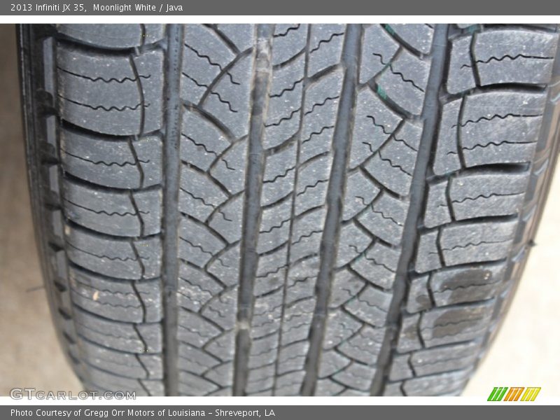 Moonlight White / Java 2013 Infiniti JX 35