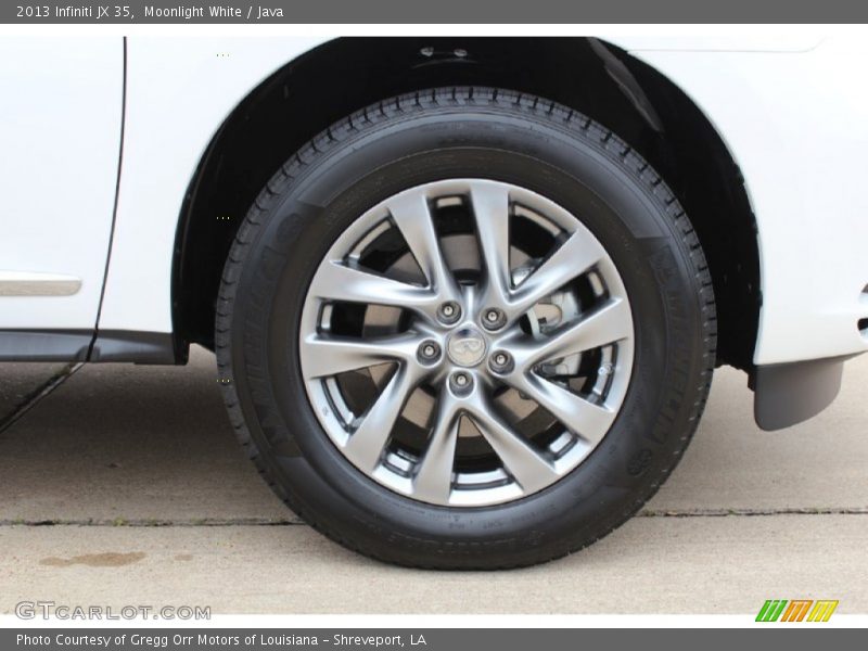 Moonlight White / Java 2013 Infiniti JX 35