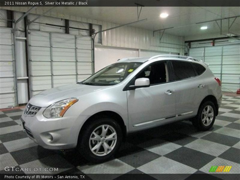 Silver Ice Metallic / Black 2011 Nissan Rogue S