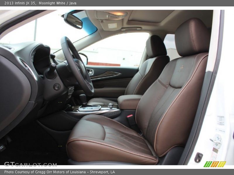 Moonlight White / Java 2013 Infiniti JX 35