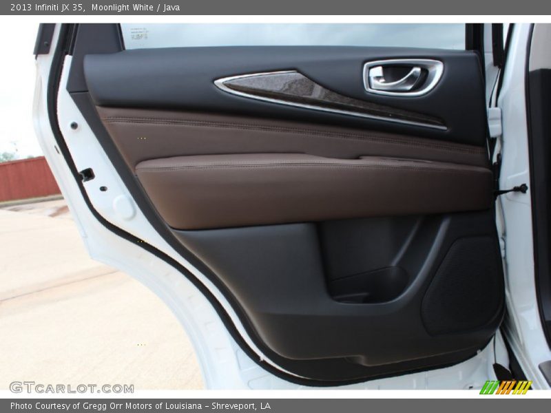 Moonlight White / Java 2013 Infiniti JX 35