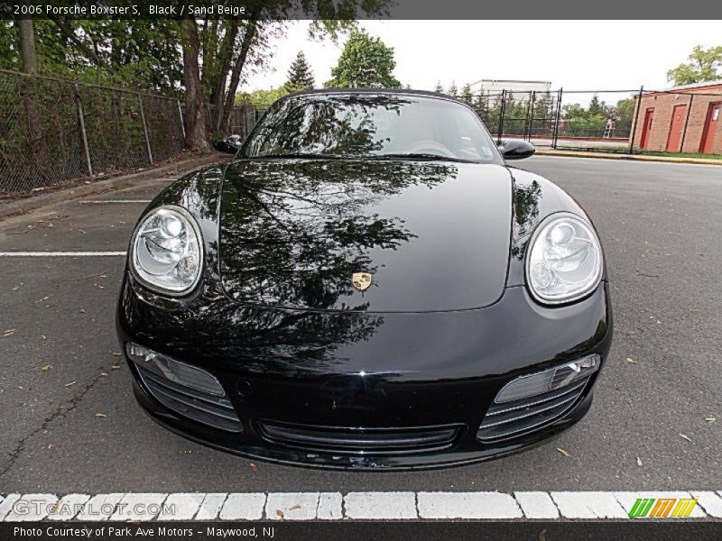 Black / Sand Beige 2006 Porsche Boxster S