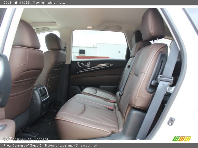 Moonlight White / Java 2013 Infiniti JX 35