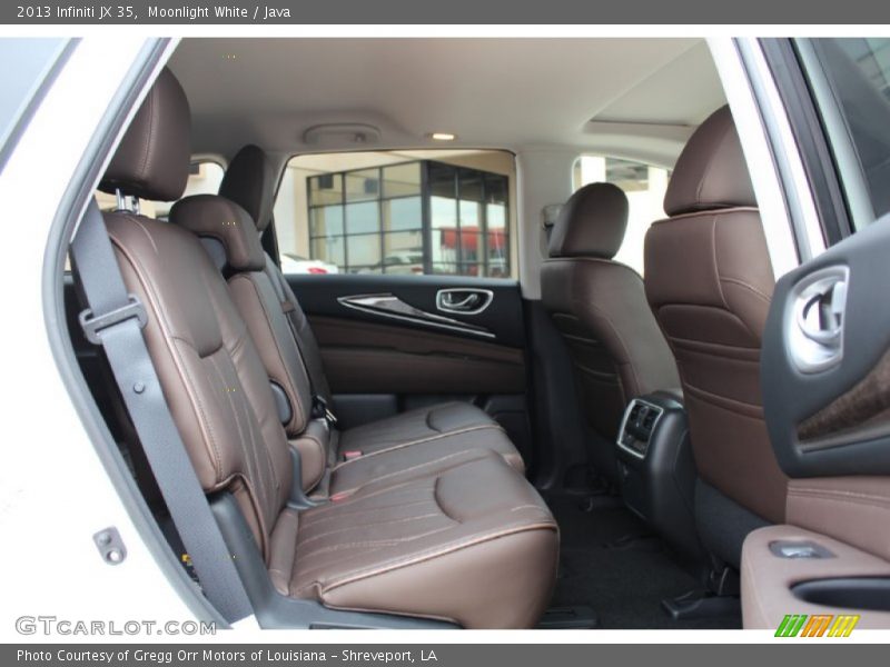 Moonlight White / Java 2013 Infiniti JX 35