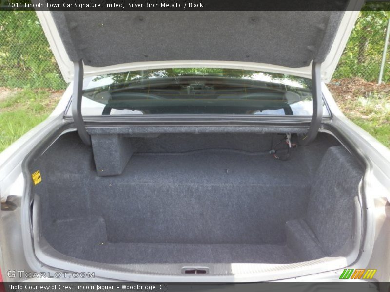 Silver Birch Metallic / Black 2011 Lincoln Town Car Signature Limited