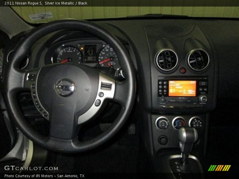 Silver Ice Metallic / Black 2011 Nissan Rogue S