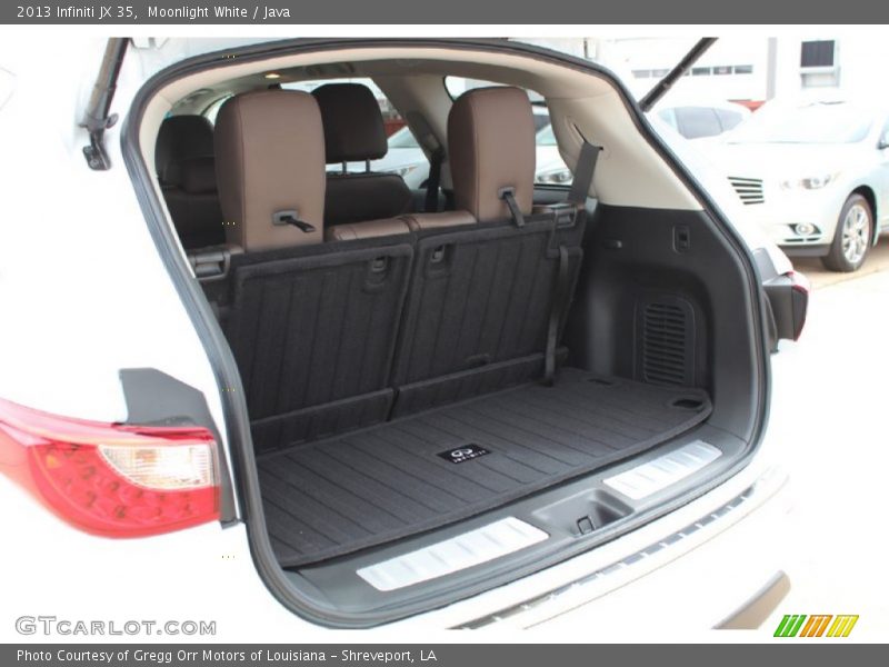 Moonlight White / Java 2013 Infiniti JX 35
