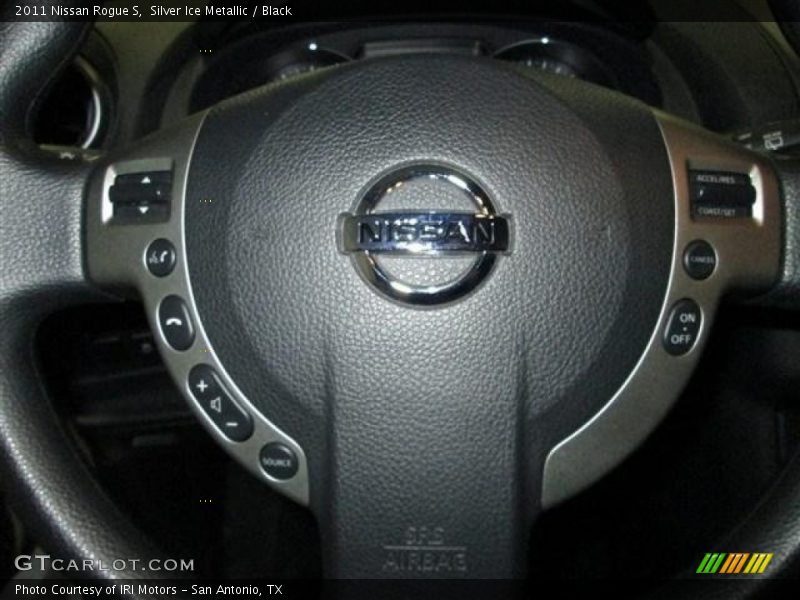 Silver Ice Metallic / Black 2011 Nissan Rogue S