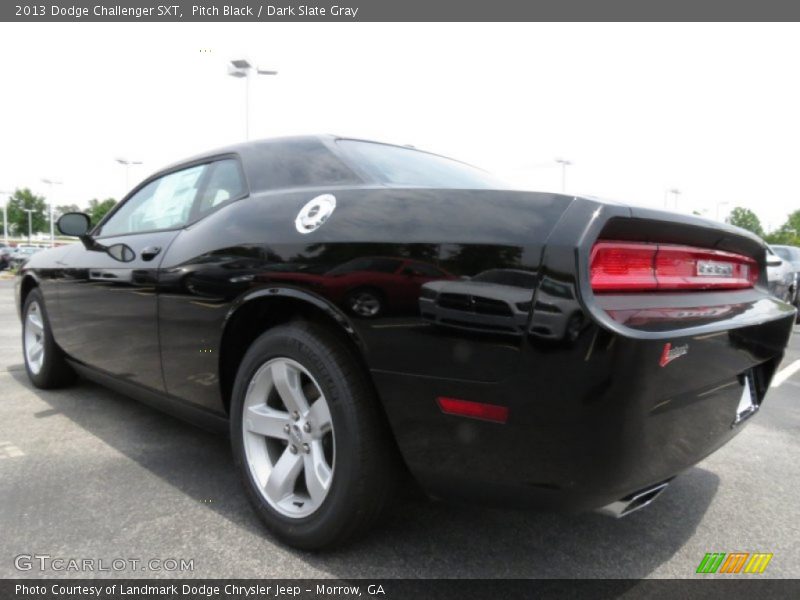 Pitch Black / Dark Slate Gray 2013 Dodge Challenger SXT