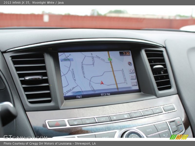 Moonlight White / Java 2013 Infiniti JX 35