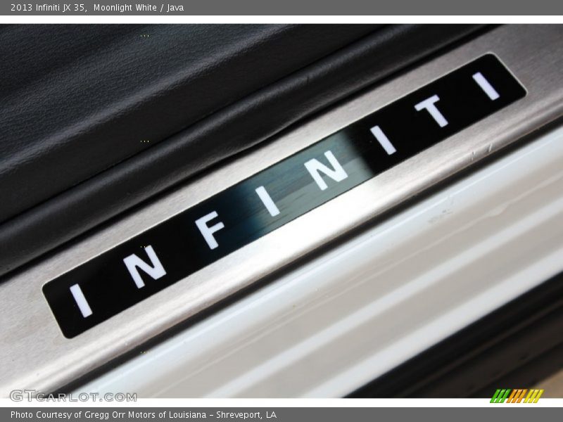 Moonlight White / Java 2013 Infiniti JX 35