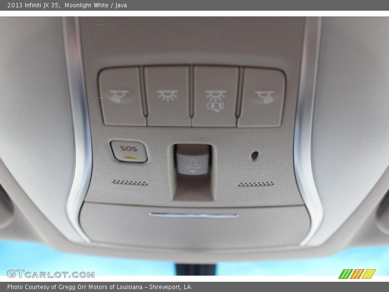 Moonlight White / Java 2013 Infiniti JX 35