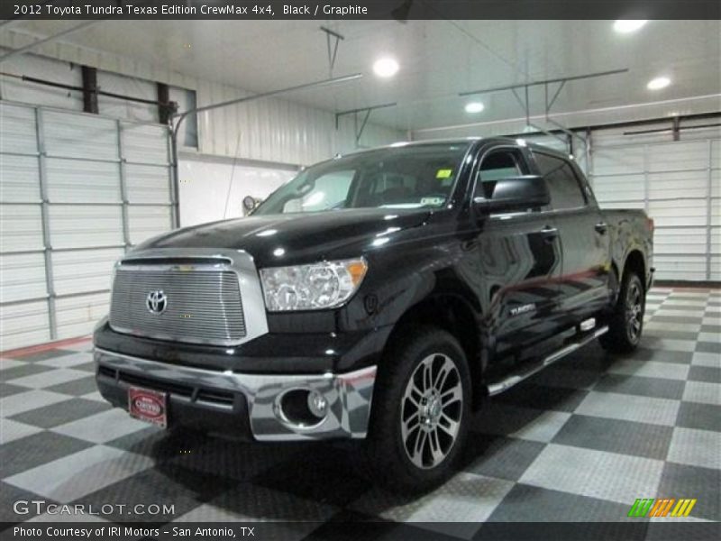 Black / Graphite 2012 Toyota Tundra Texas Edition CrewMax 4x4
